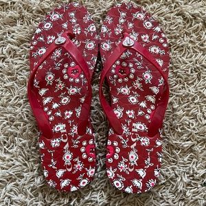 Coach flip flops